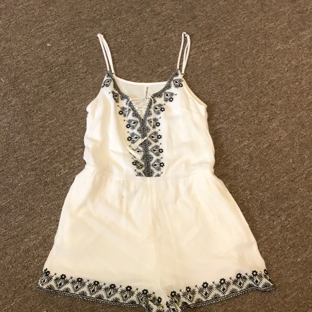 White Romper